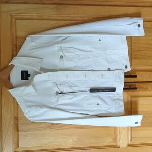 White Denim Jacket